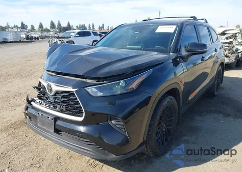 2023 Toyota Highlander L z USA, uszkodzony, nr VIN 5TDKDRAH8PS501182